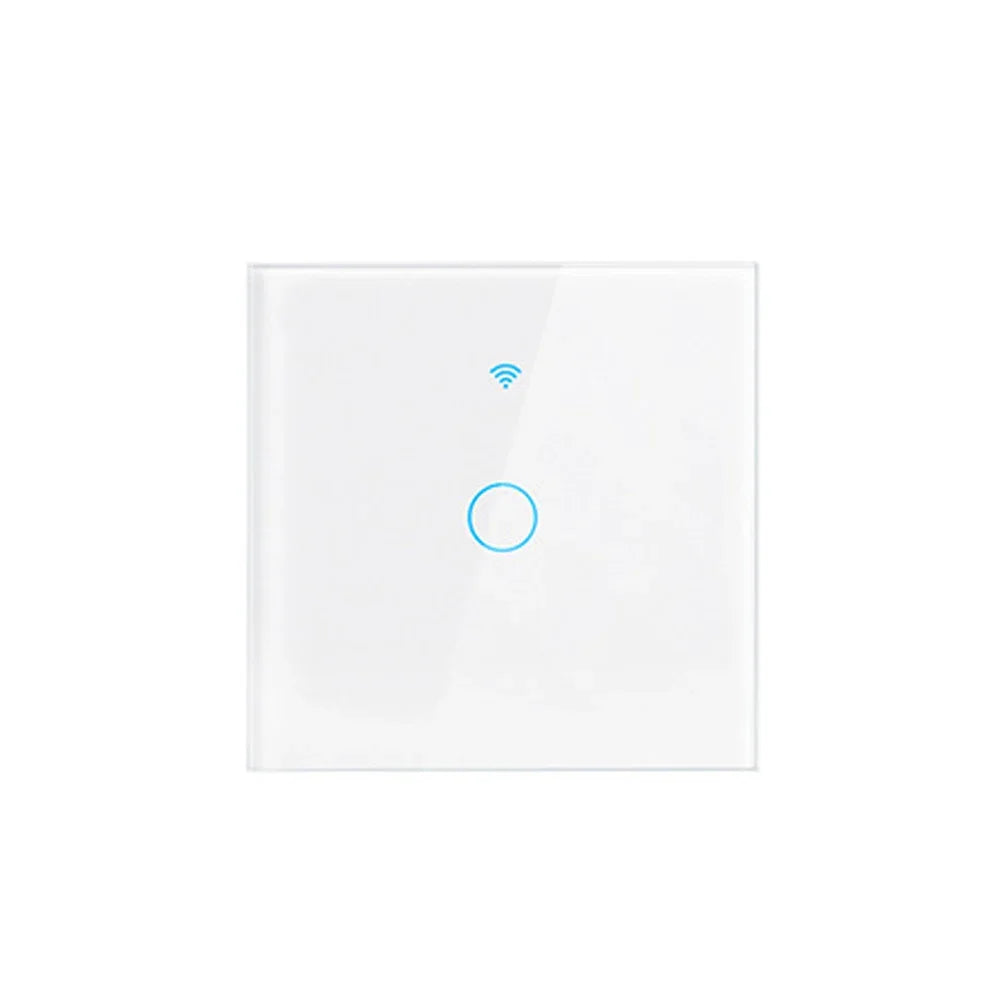 Interruptores de Luz Inteligentes Tuya Wi-Fi com Sensor de Toque – Compatível com Alexa e Google Home