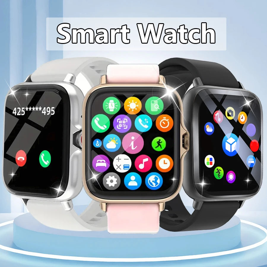Smart watch com Chamada – Modo Multi-Esporte e Lembrete de Mensagens para iPhone/Android